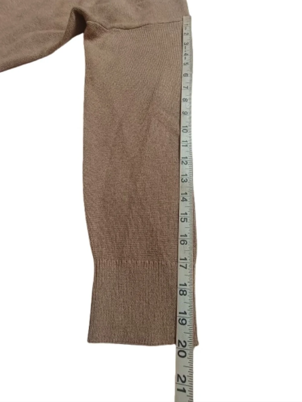 L.L. Bean Women's Crewneck Sweater in Heathered Brown